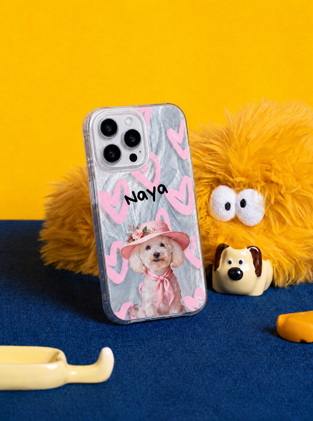 Personalized Dog Mum iPhone Case – Custom Dog Portrait Cover