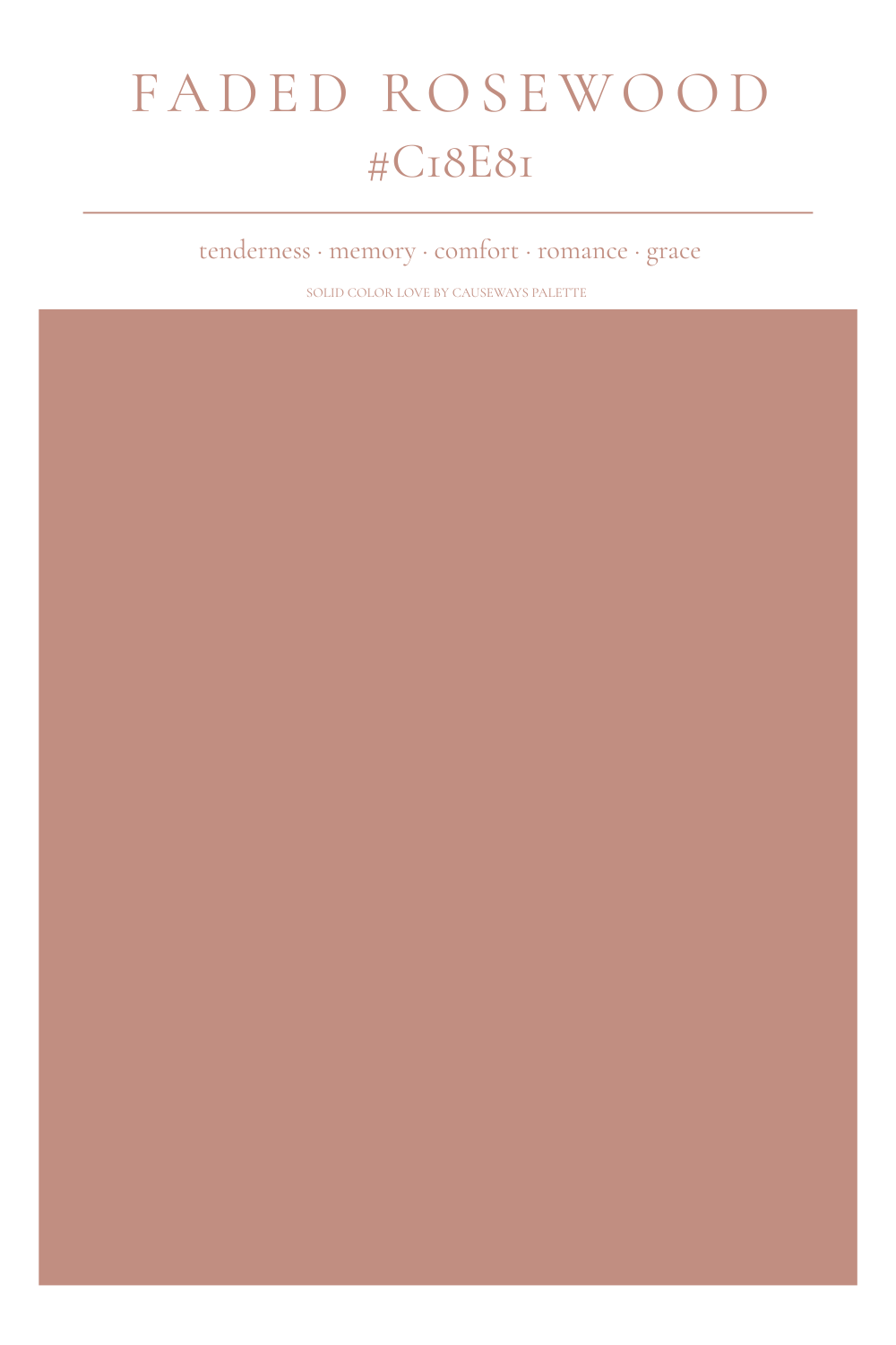 Faded Rosewood