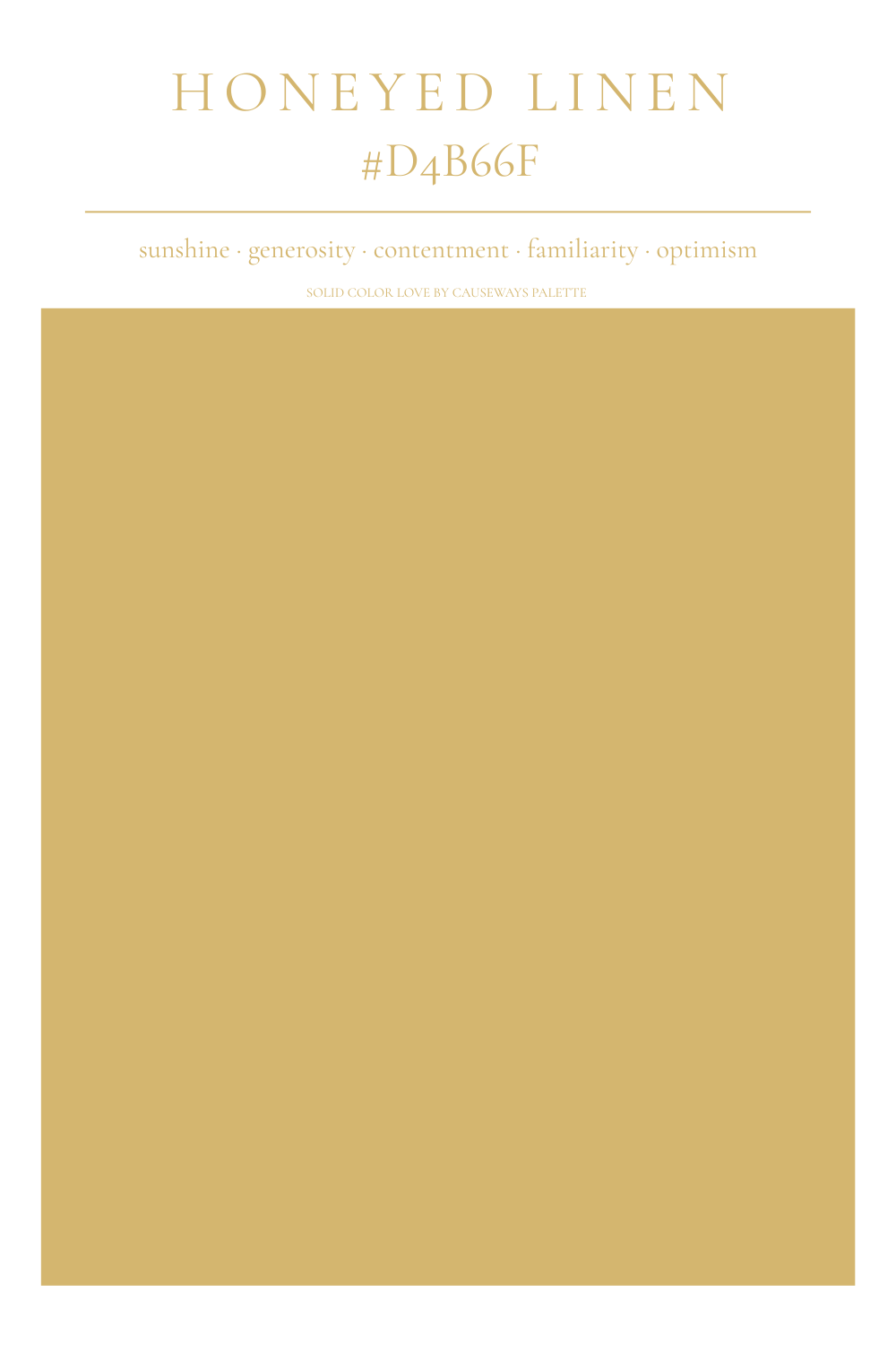Honeyed Linen