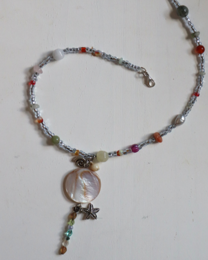 Harmony Beaded Pendant Necklace