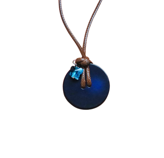 Indigo Wings Necklace