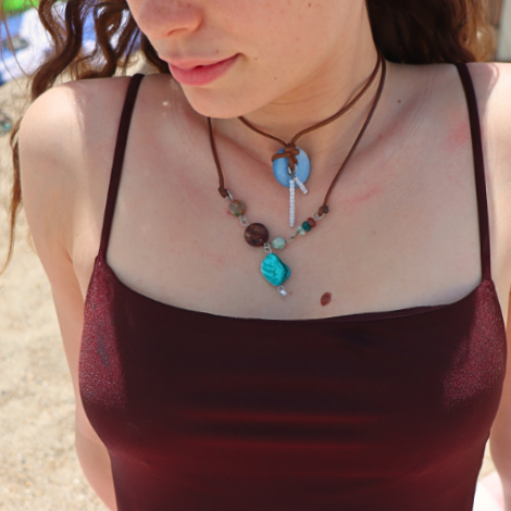 Touch of Teal Necklace