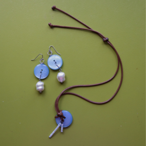 Baby Blue Jewelry Set