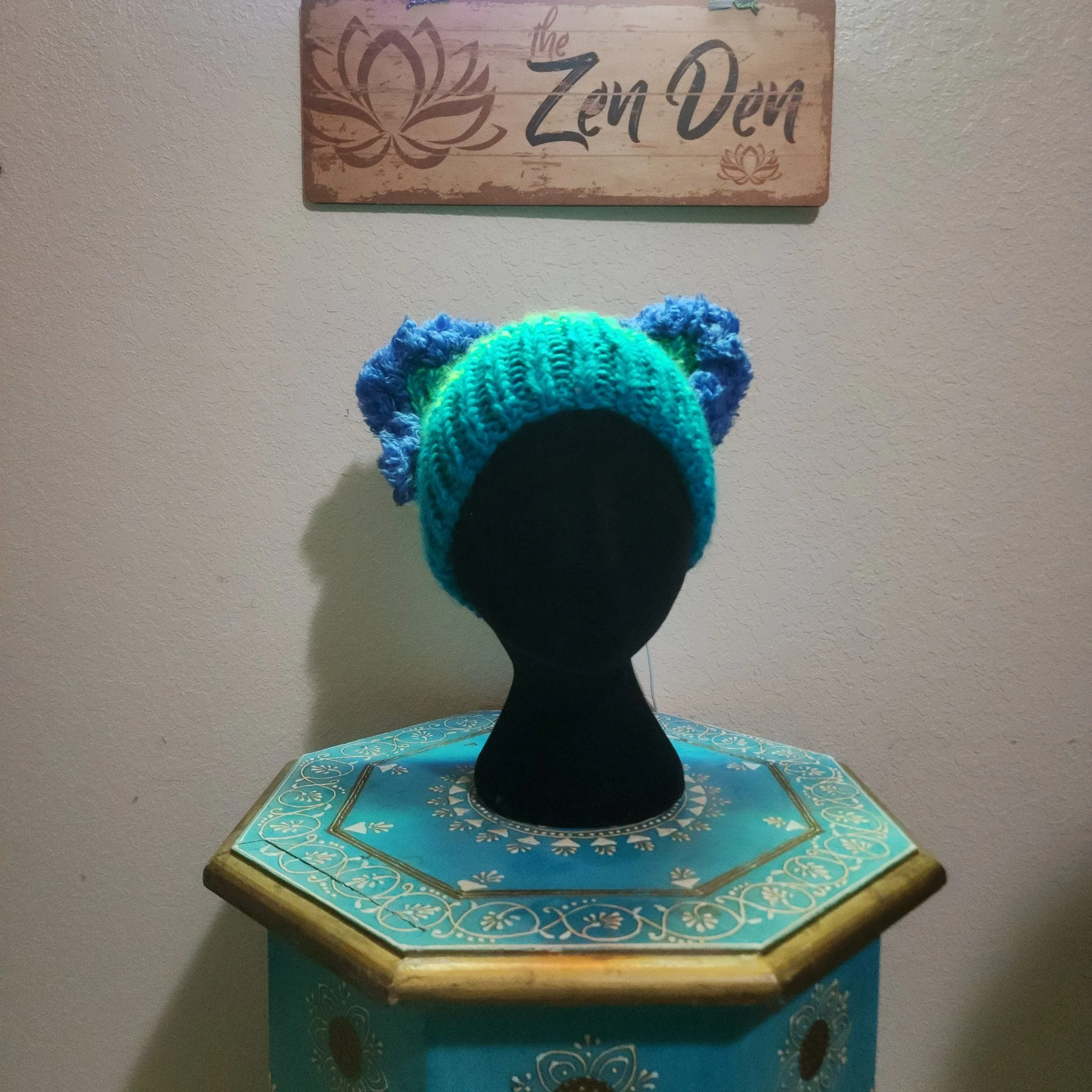 Cat Beanie UV Reactive
