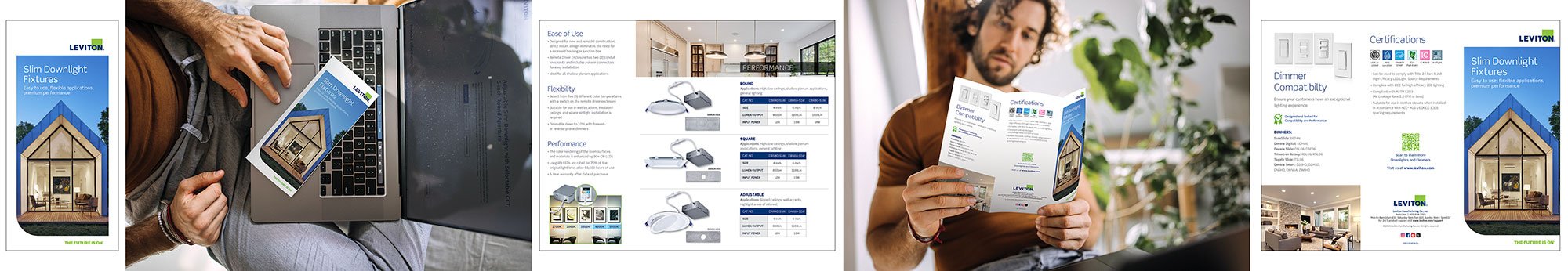 Leviton Manufacturing Tri-Fold Pamphlet