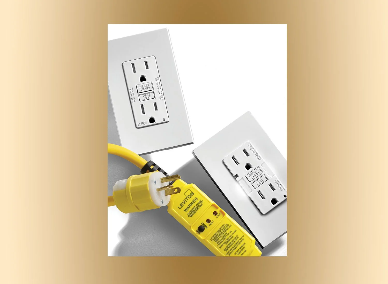 Leviton Manufacturing L-400 Catalog Section Opener - GFCIs/AFCIs