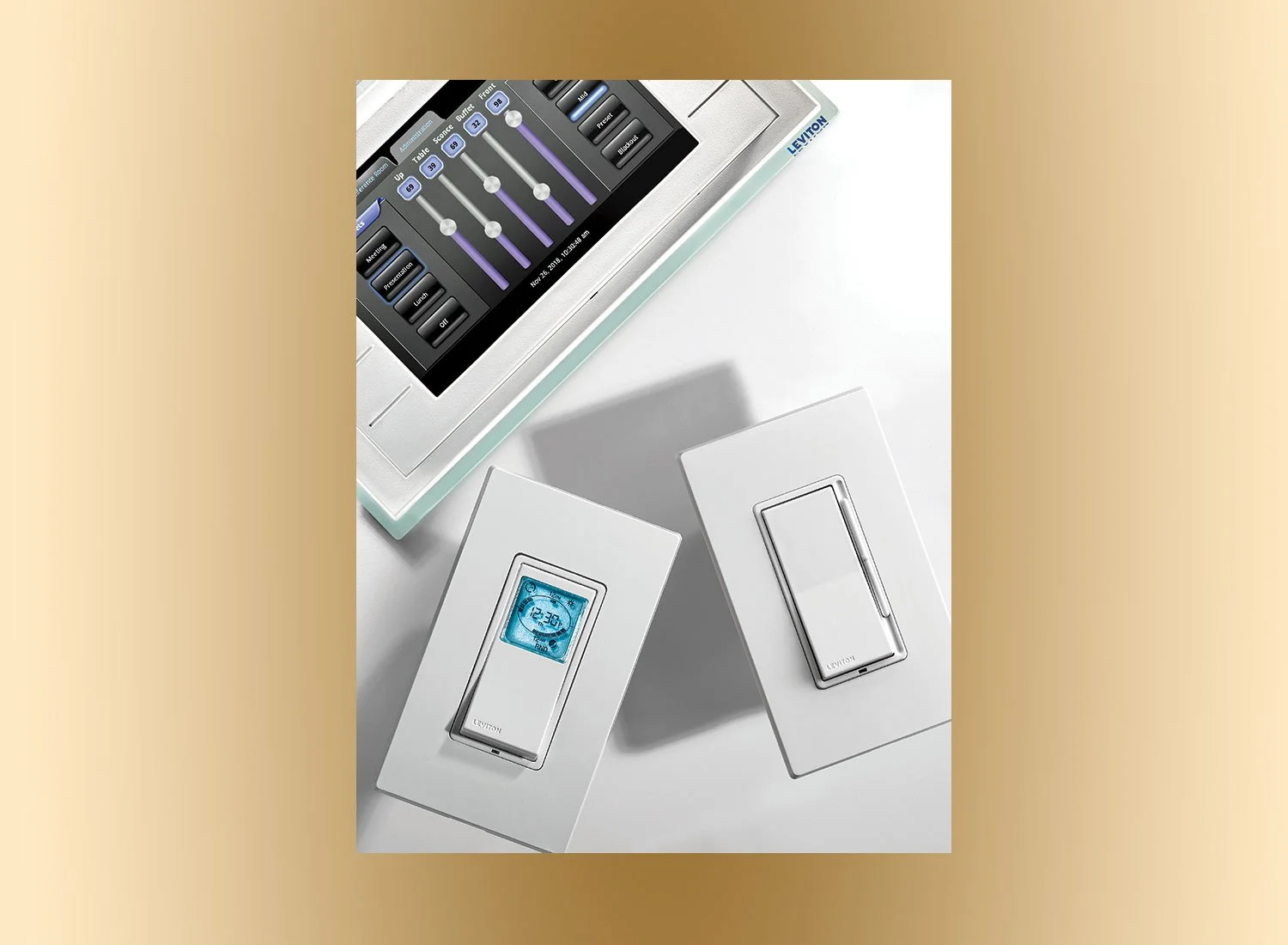 Leviton Manufacturing L-400 Catalog Section Opener - Lighting & Fan Speed Controls