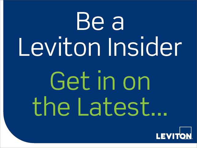 Leviton Manufacturing Leviton Insider Web Ad
