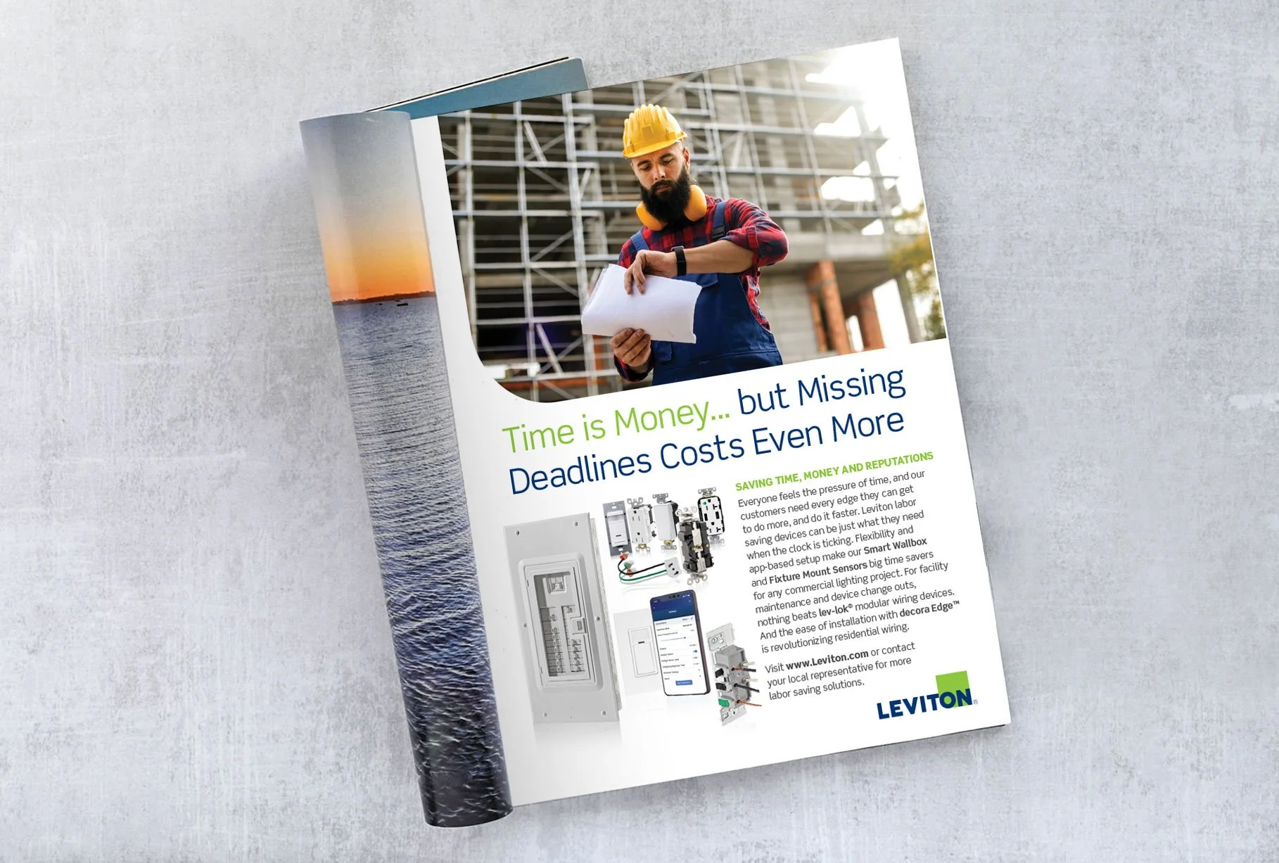 Leviton Manufacturing — tED Magazine Full Page Ad