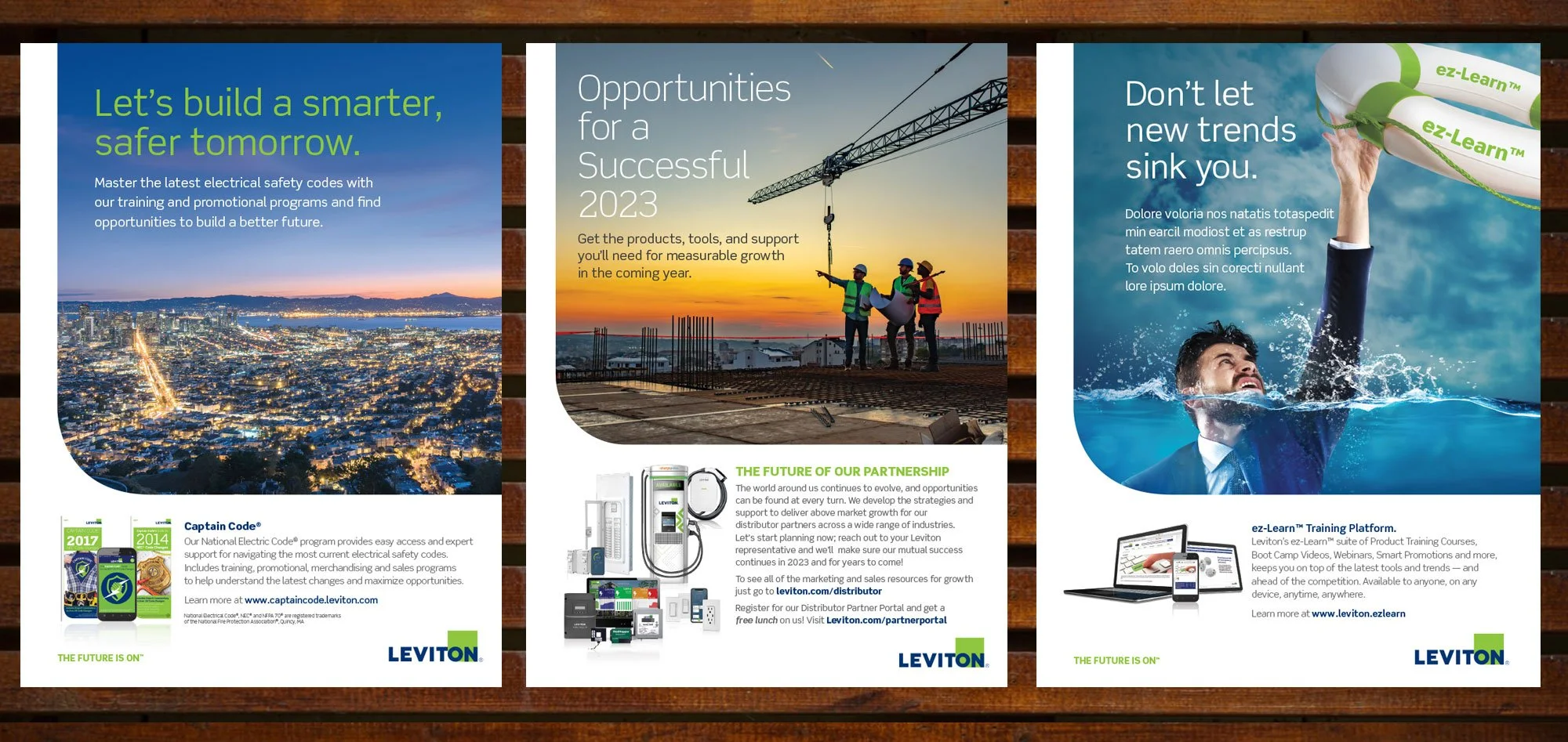 Leviton Manufacturing — tED Full Page Ads