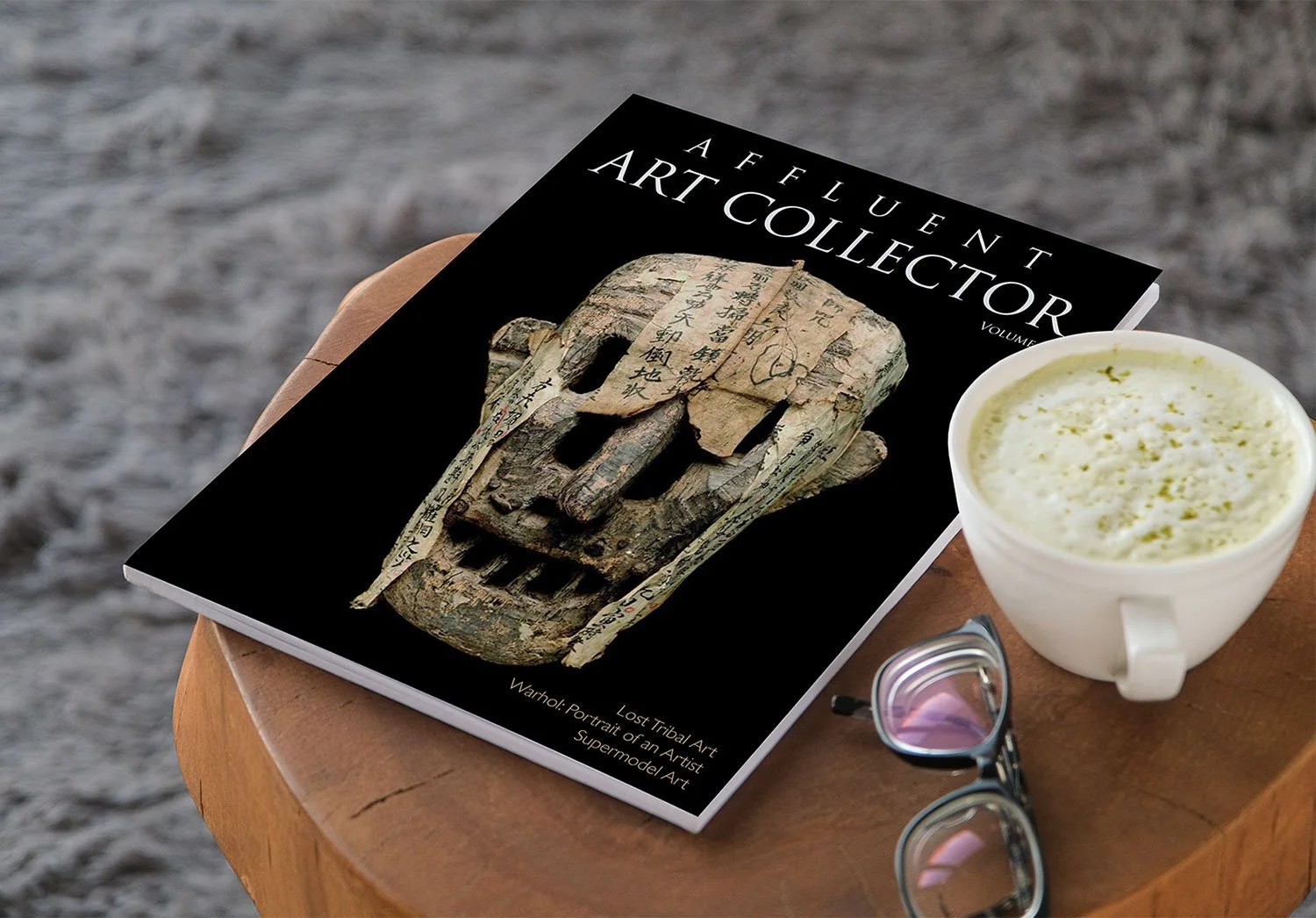 Affluent Art Collector (AAC) Magazine Volume III Cover
