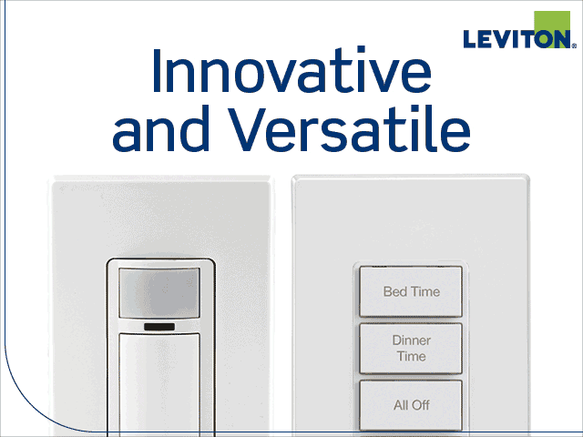 Leviton Manufacturing Dimmers Web Ad
