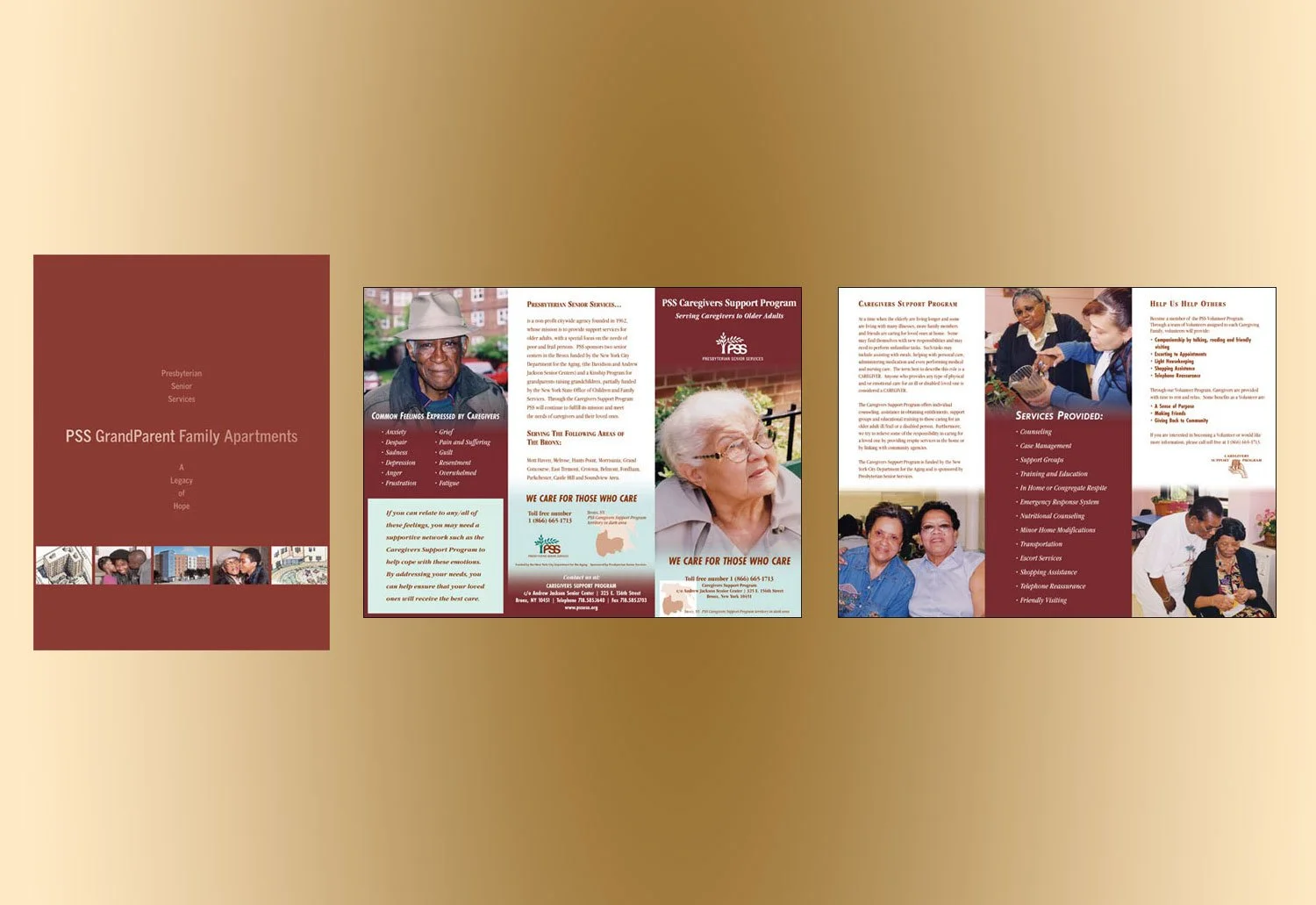 PSS GrandParents Family Apartments (Non-Profit) Tri-Fold Pamphlet