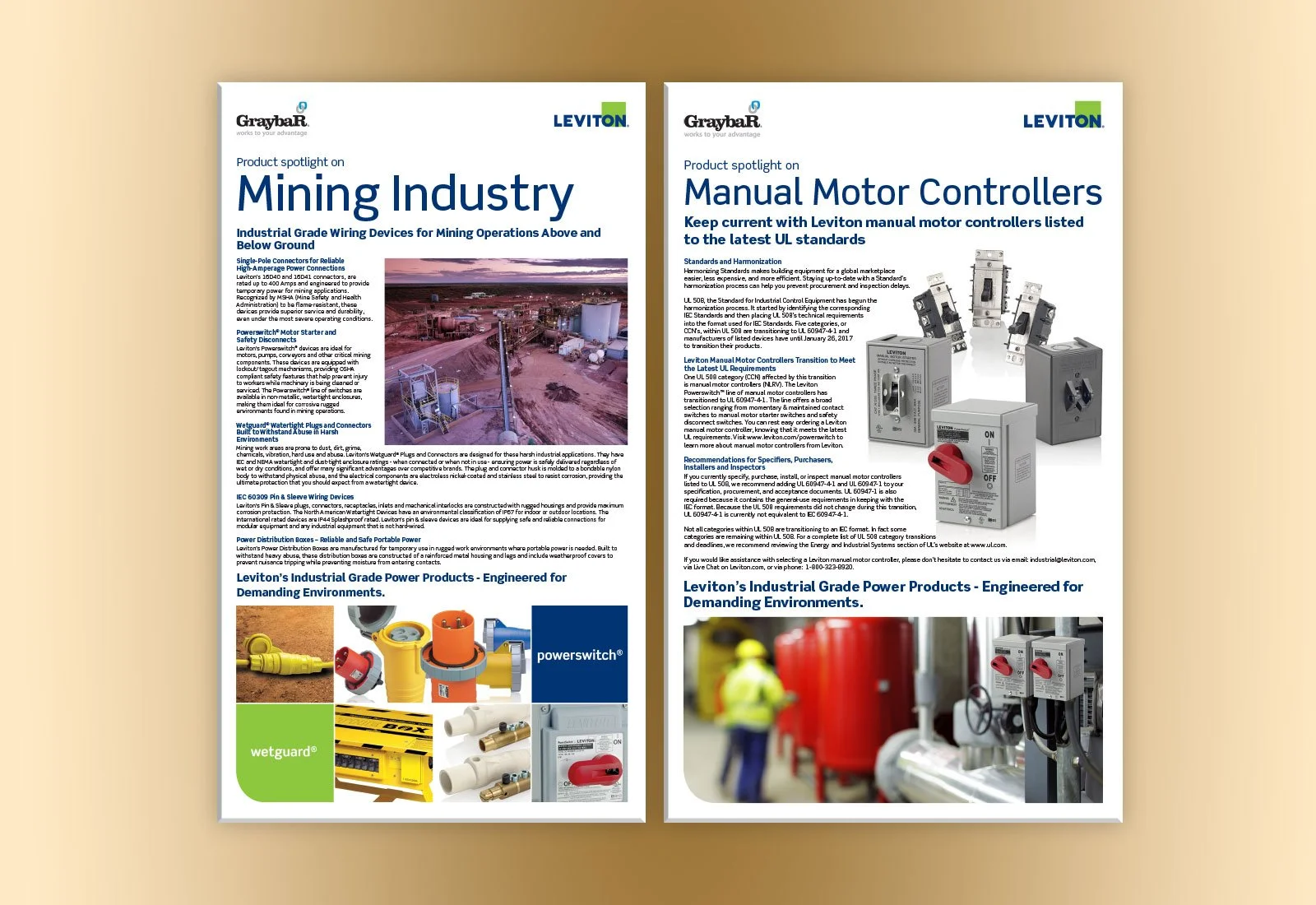 Leviton Manufacturing Graybar Partner Web Ads