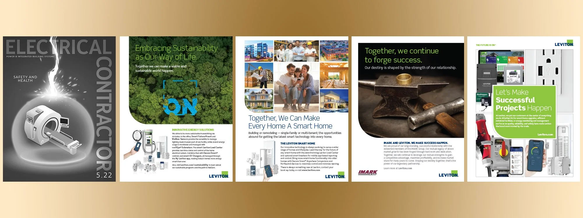 Leviton Manufacturing — Electrical Contractor Magazine Full Page Ads