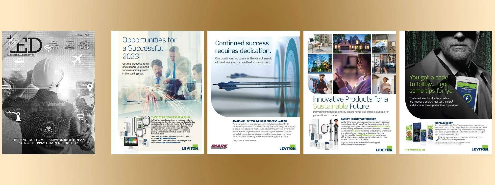 Leviton Manufacturing — tED Magazine Full Page Ads