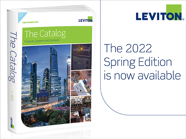 Leviton Manufacturing L-400 Digital Full-Line Catalog Web Ad