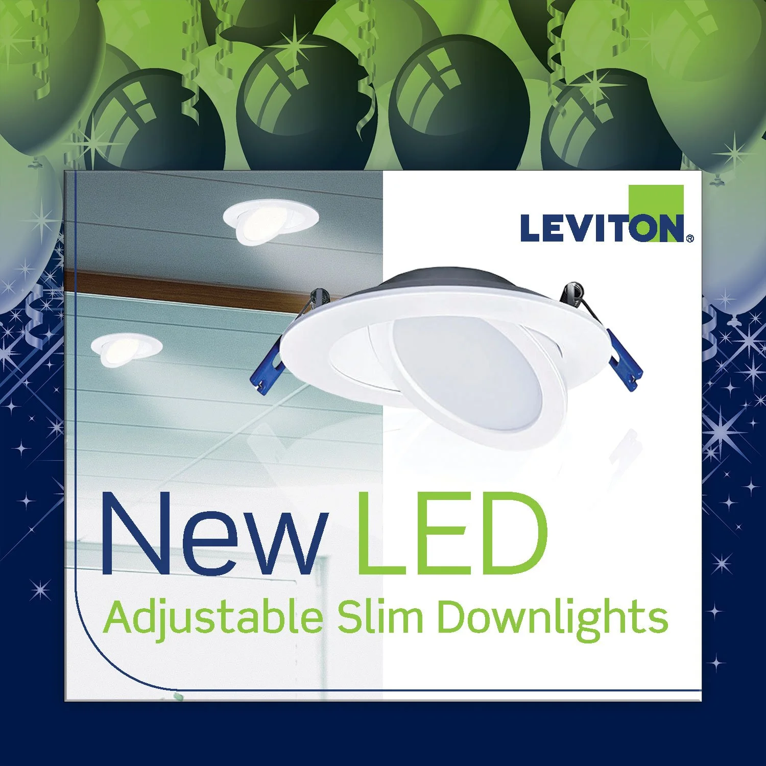Leviton Manufacturing Downlights Web Ad