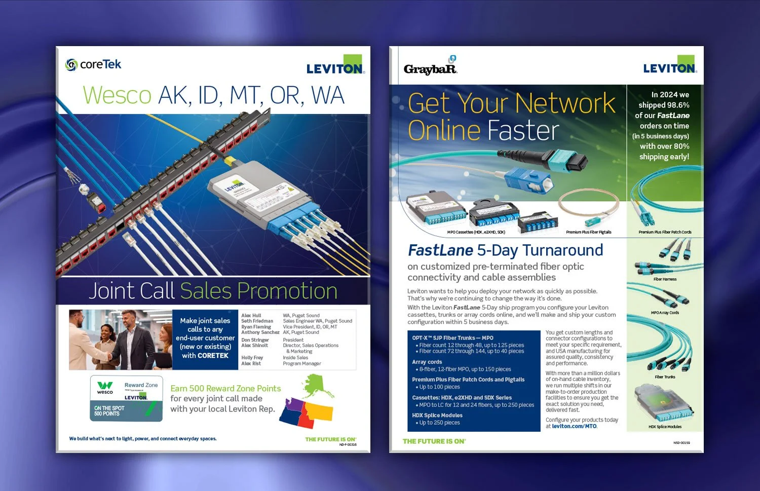 Leviton Manufacturing Single Page Flyers
