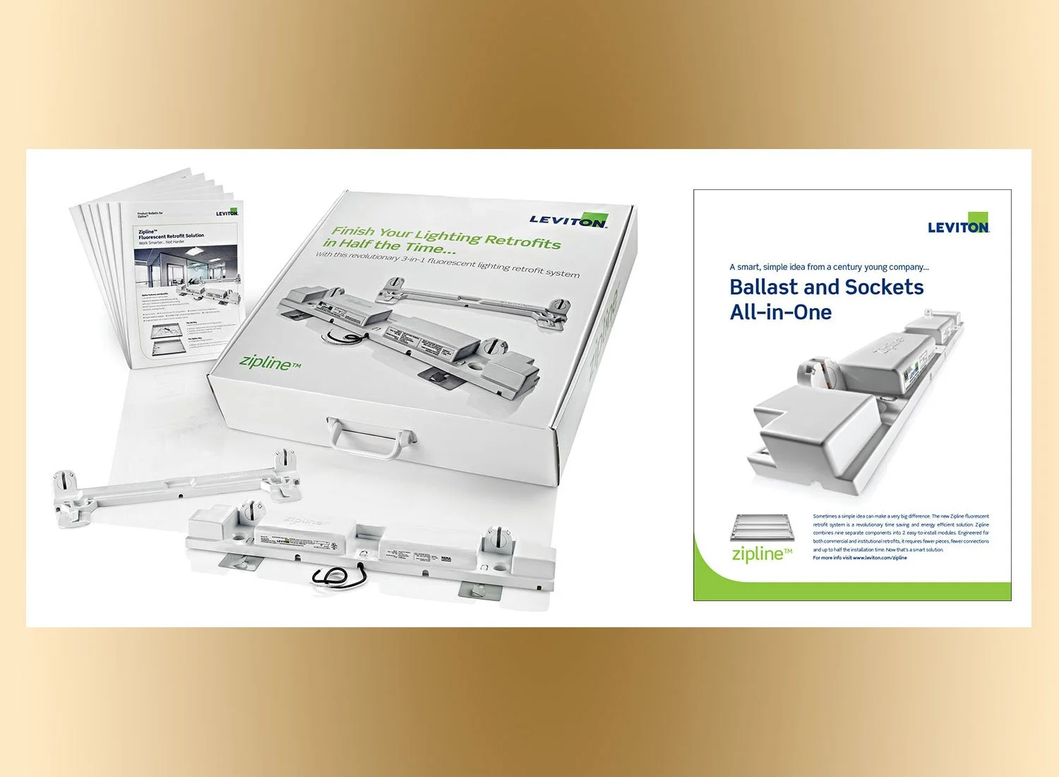 Leviton Manufacturing - Art Direct Photoshoot - Promo Material Design/Layout