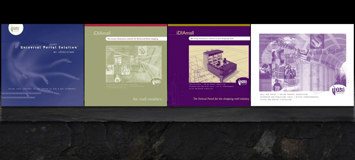 iDIA Malls Brochure Covers