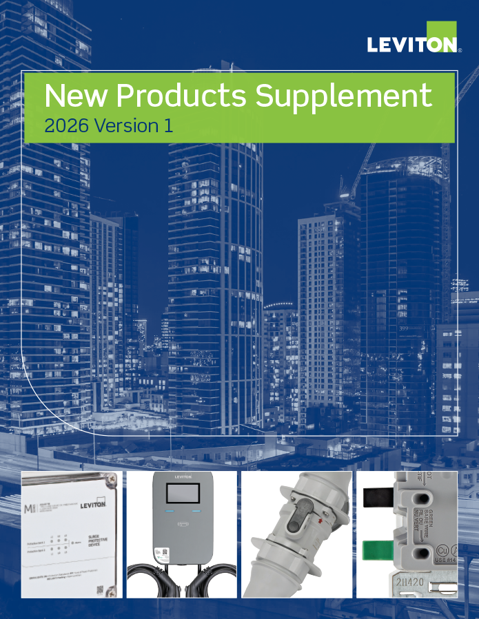Leviton Manufacturing - New Products Supplement Brochure