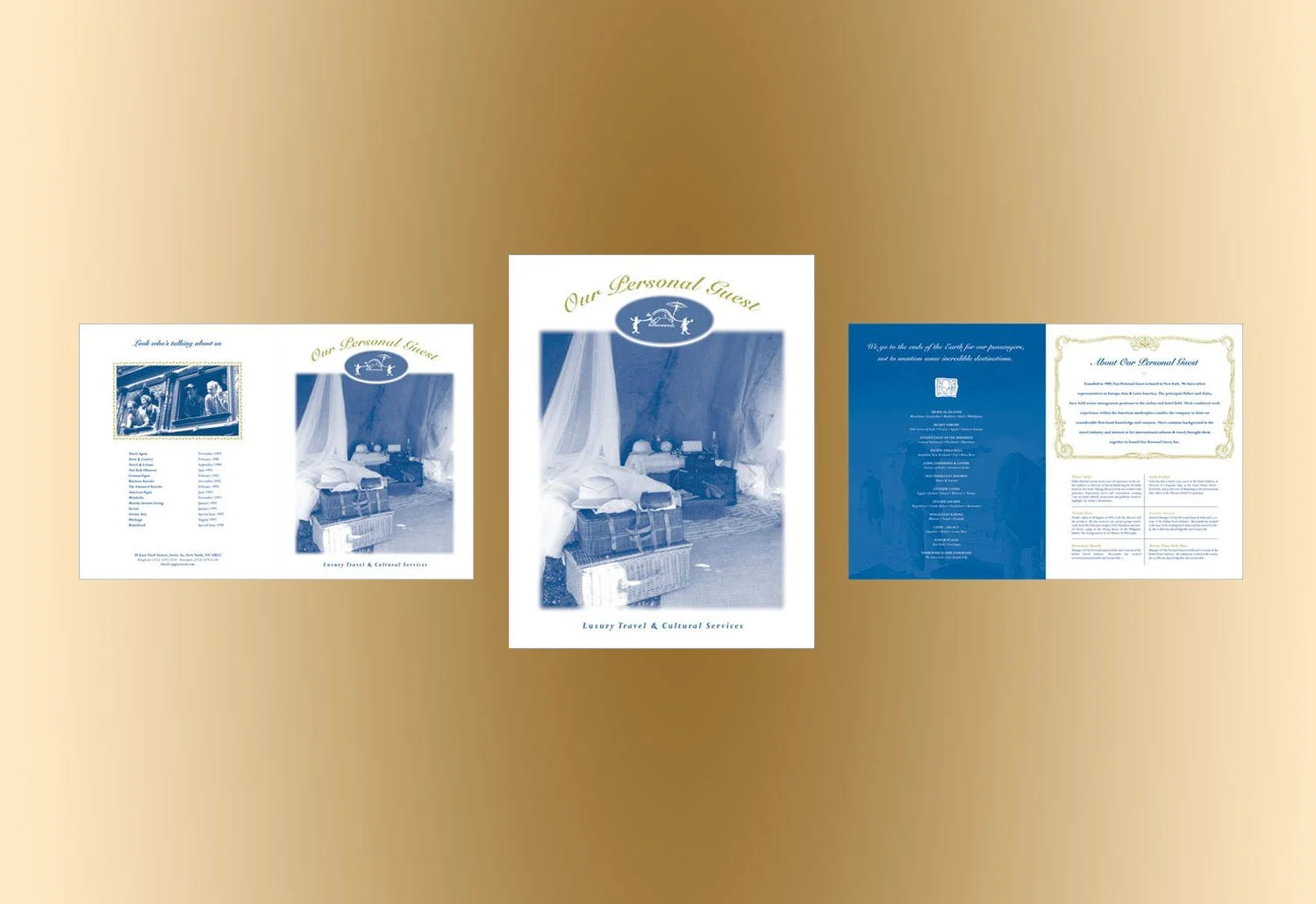 Our Personal Guest 4-Page Flyer