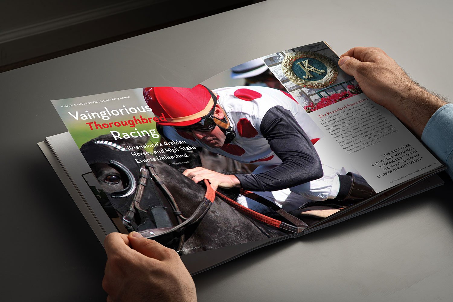 Affluent Page Luxury Index (APLI) Magazine October 2010 Editorial Spread