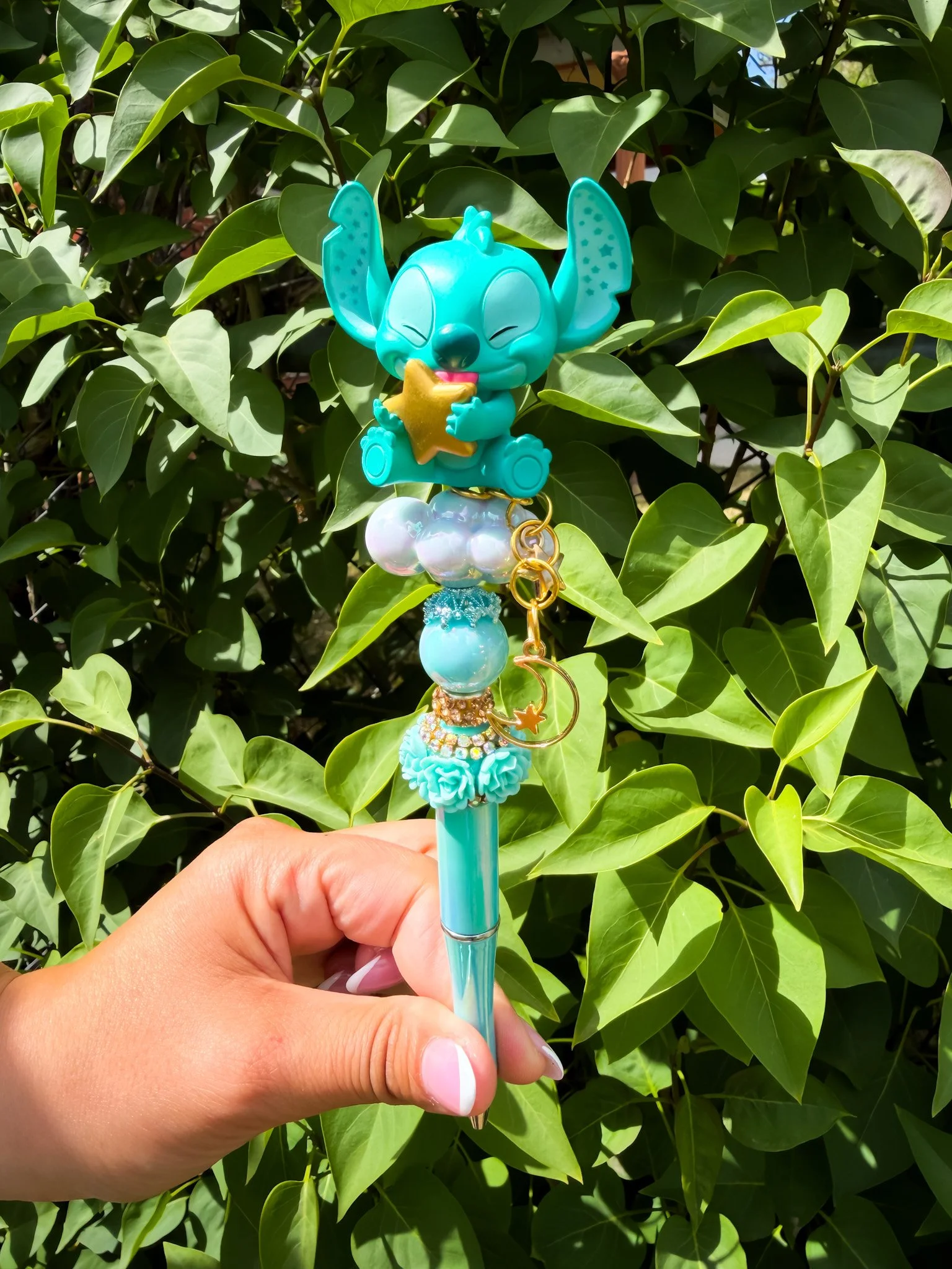 Teal Cosmic Stitch