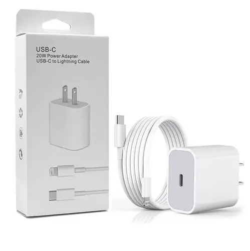 20W Combo Wall Charger & Cable