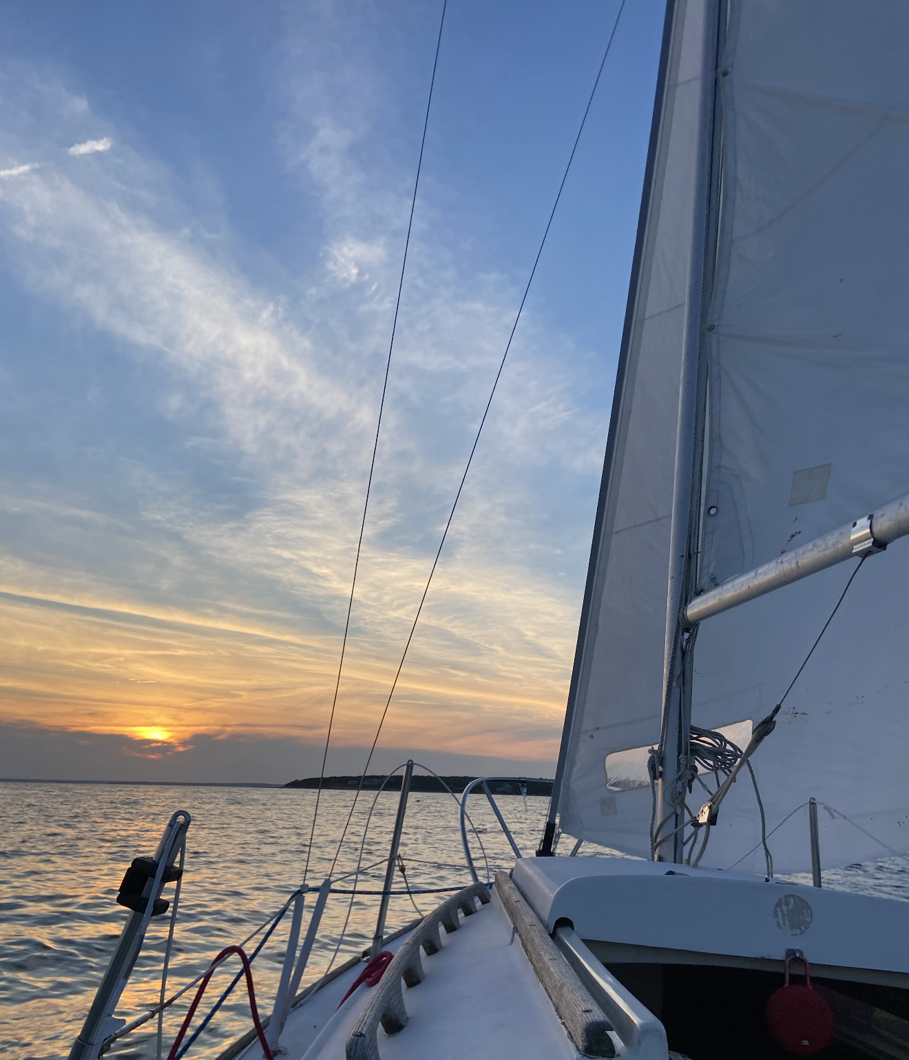 sail off into the sunset