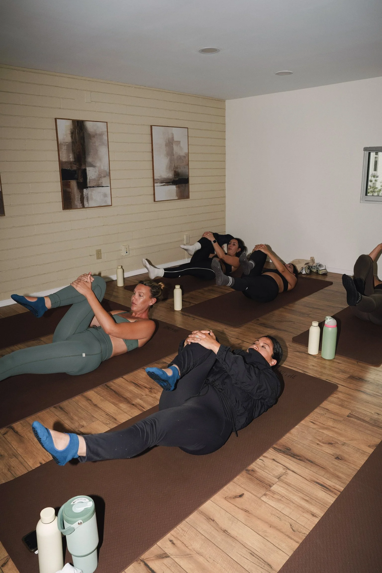Guests at a wellness workshop in the Revive event space, Point Loma San Diego