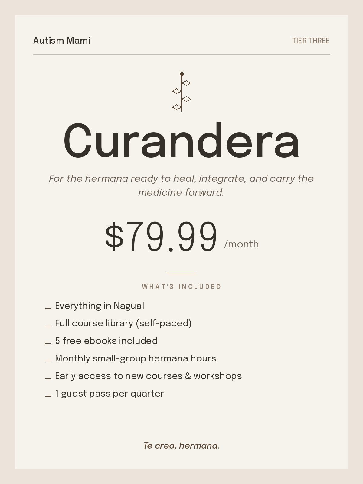 Curandera Transformation Program