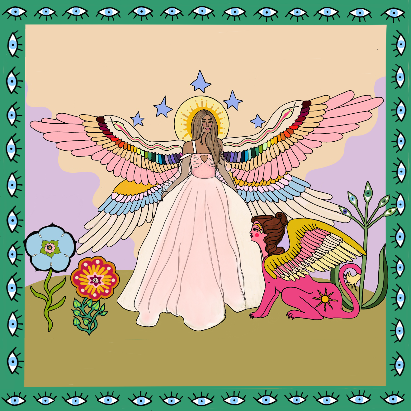 Guardian Angel Art Print