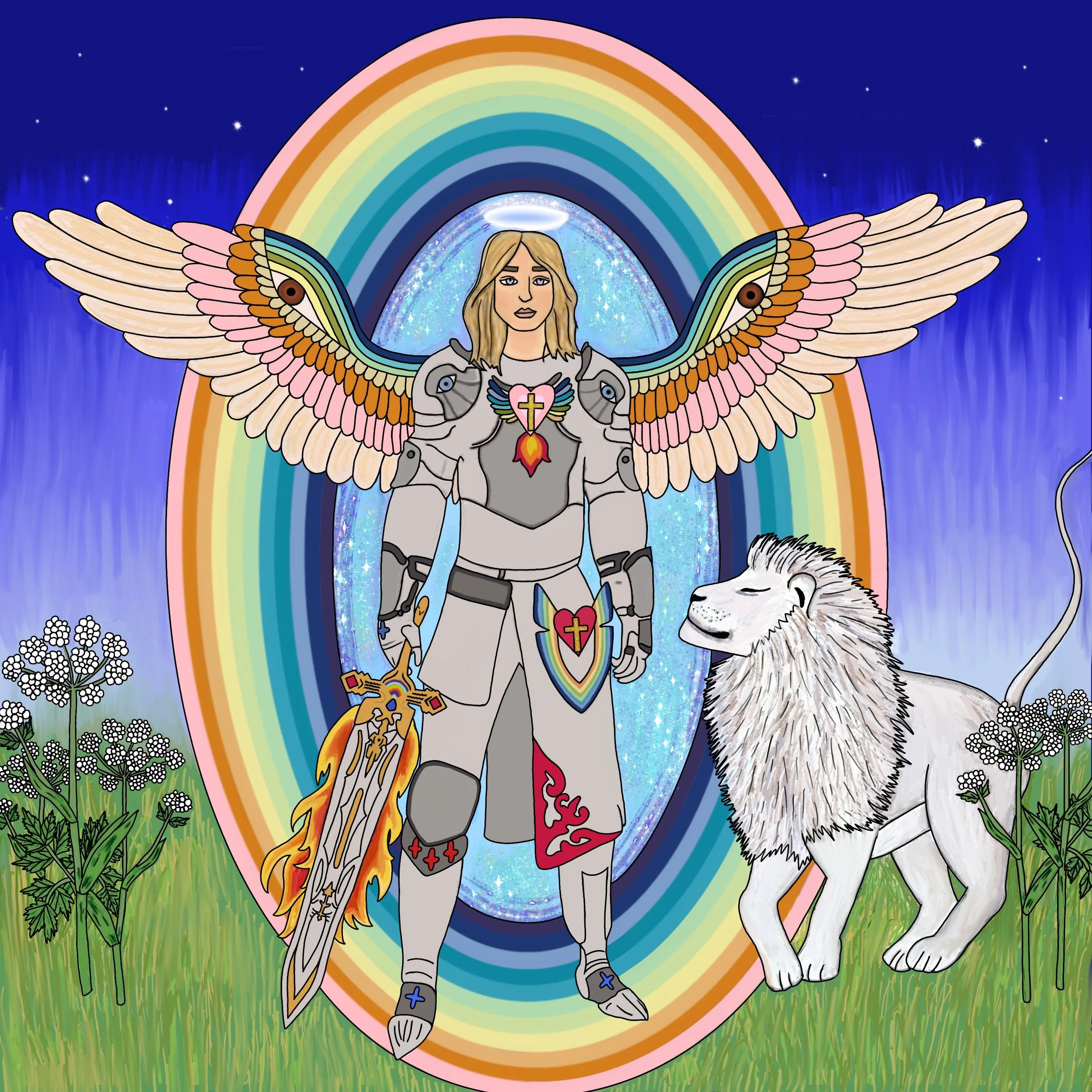 Archangel Michael Art Print