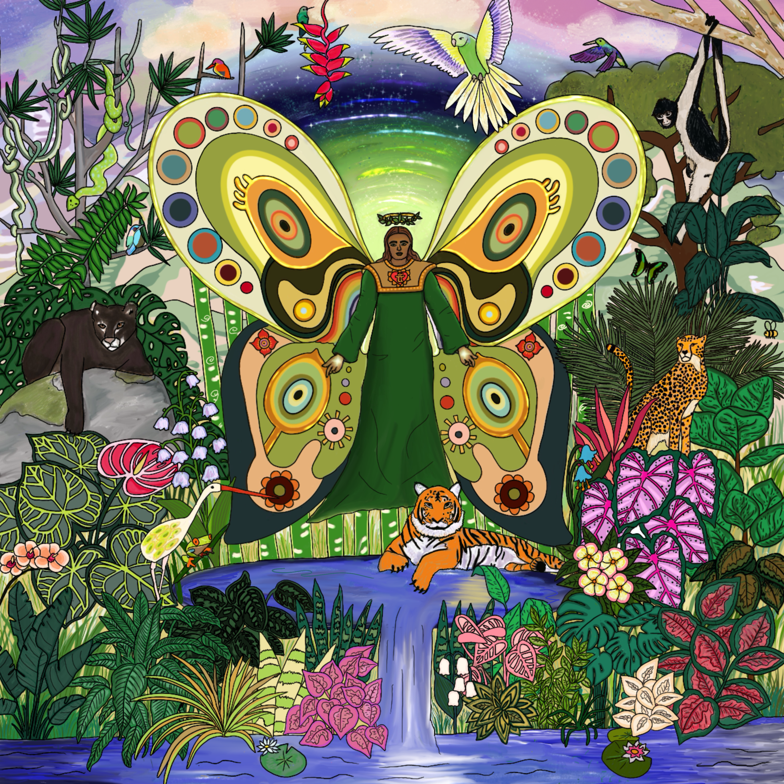 Archangel Raphael Art Print