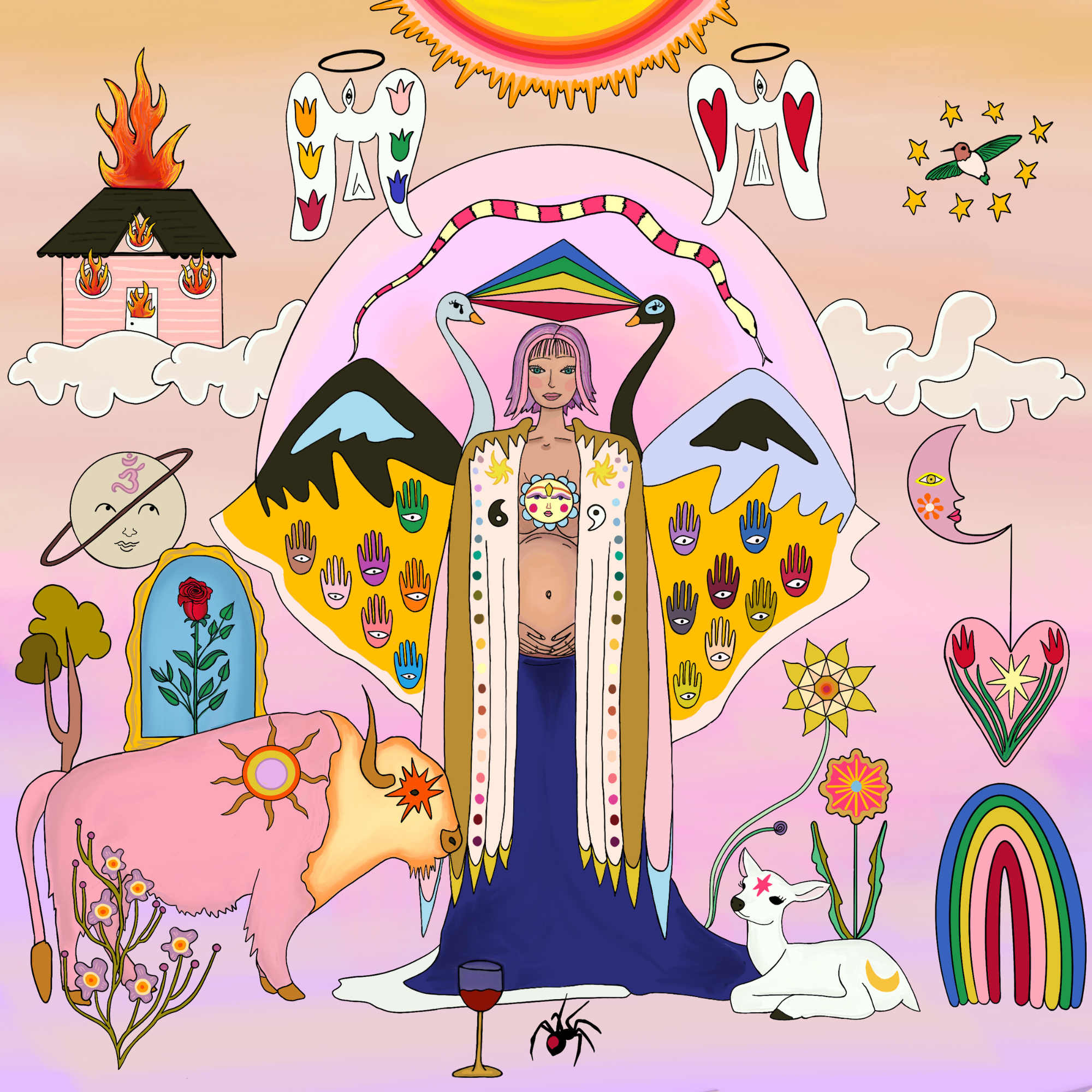 Angel of Transcendence Art Print