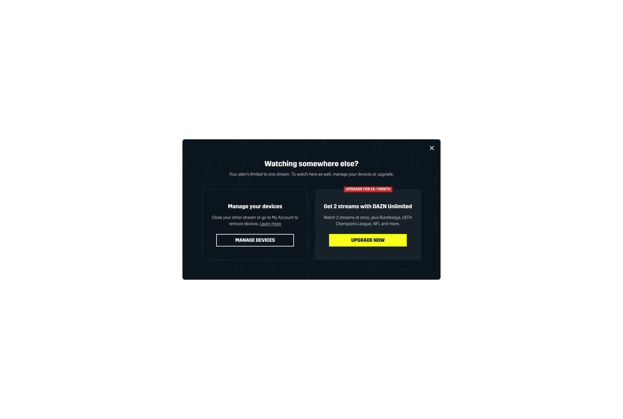 Fixing seamless concurrency – DAZN