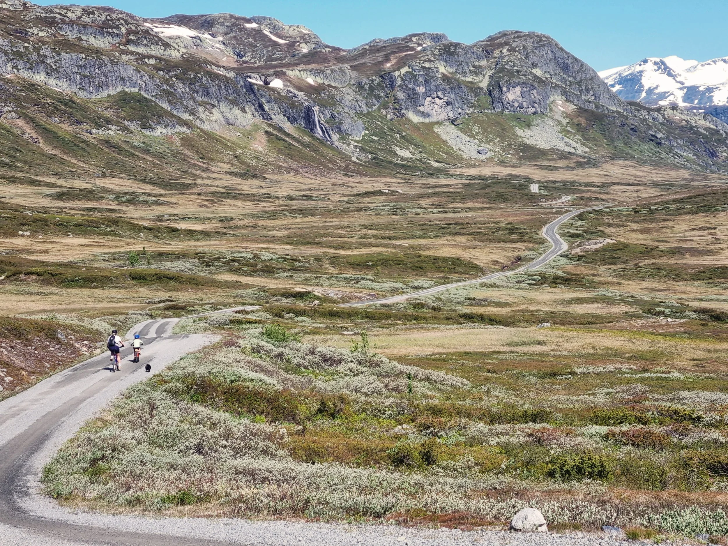 Family cycling tour at Beitostølen