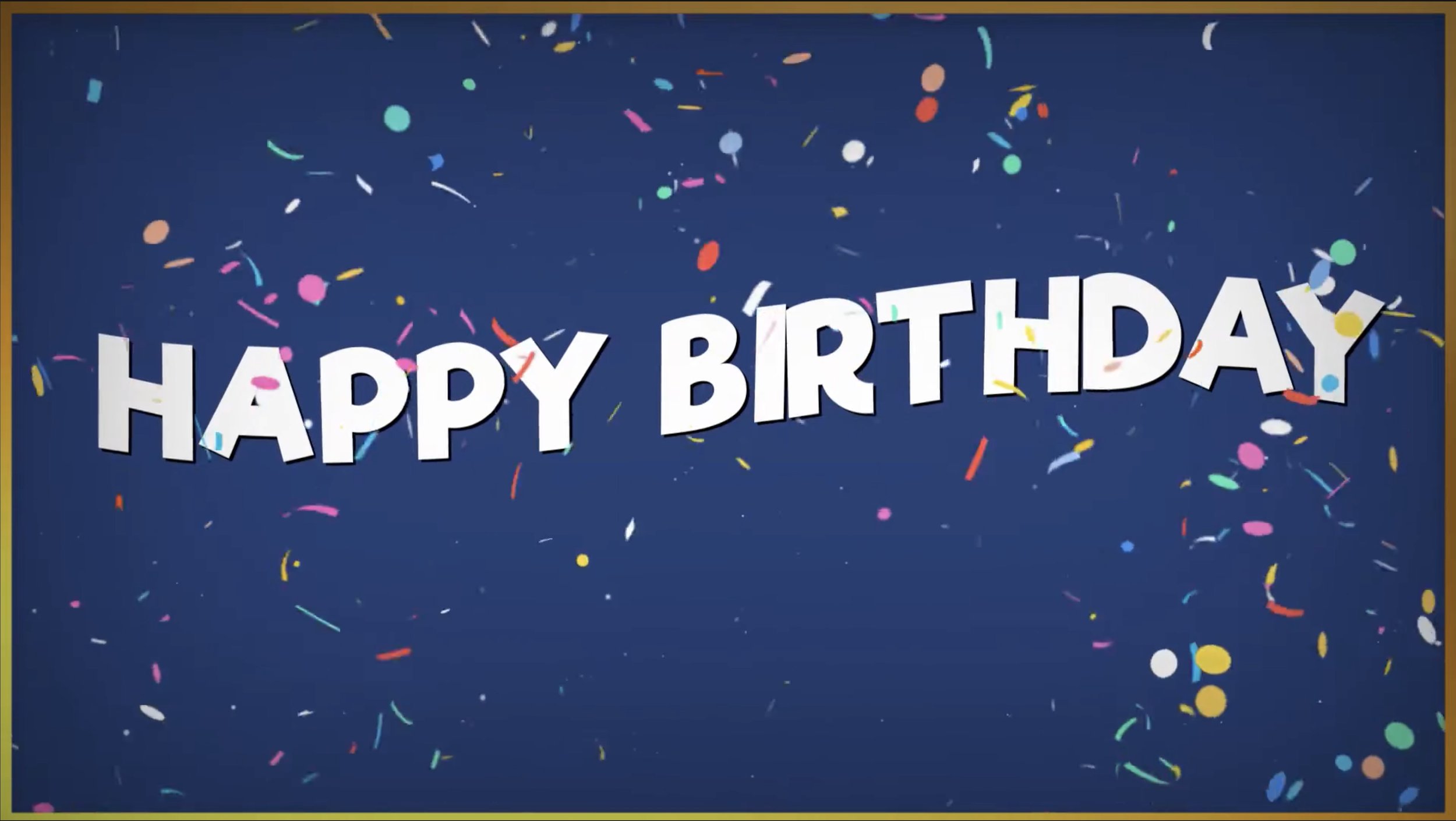 Happy Birthday!