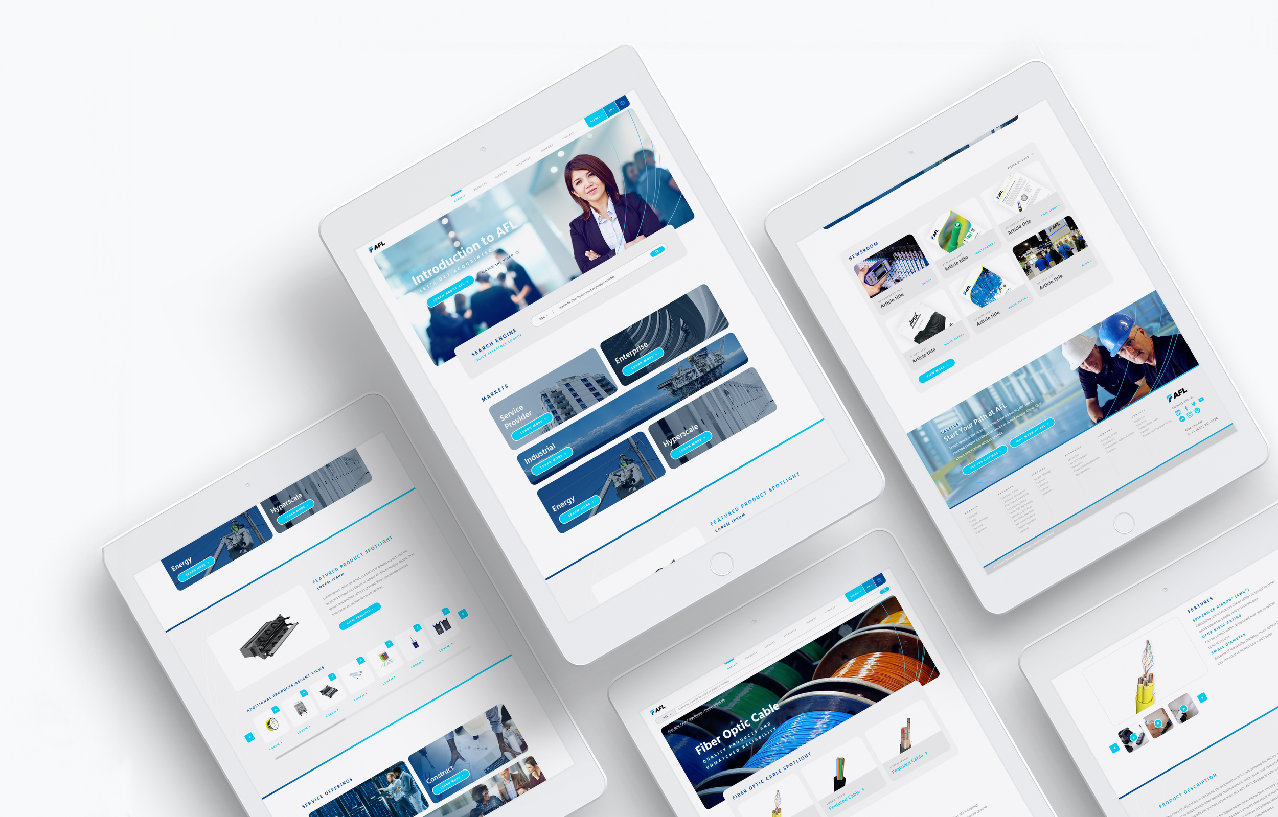 AFL: Website Redesign