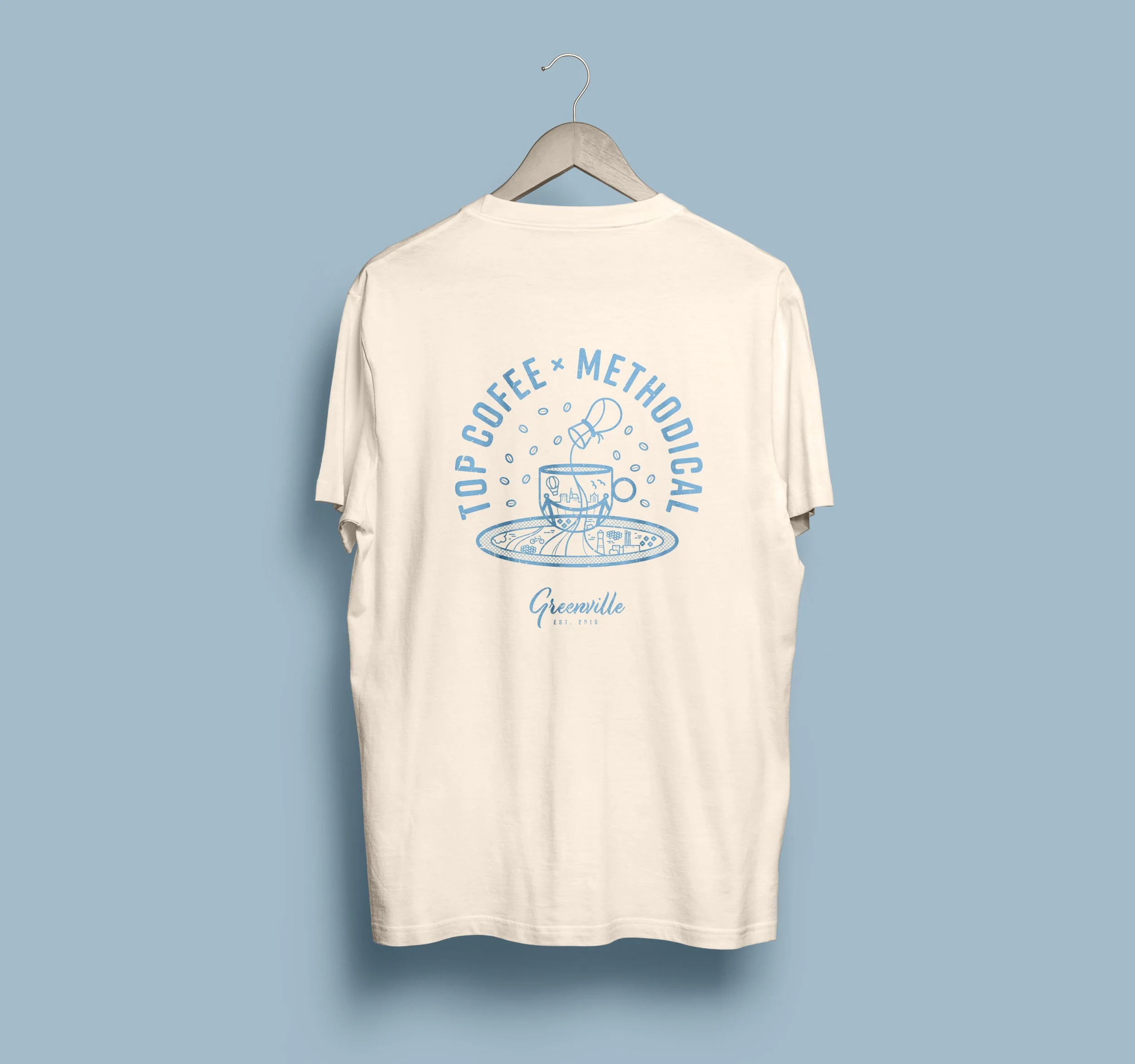 Top Coffee X Methodical: Shirt Design
