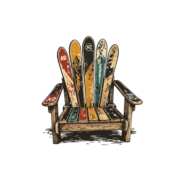 Kaighn Towle Custom Ski Chair Logo