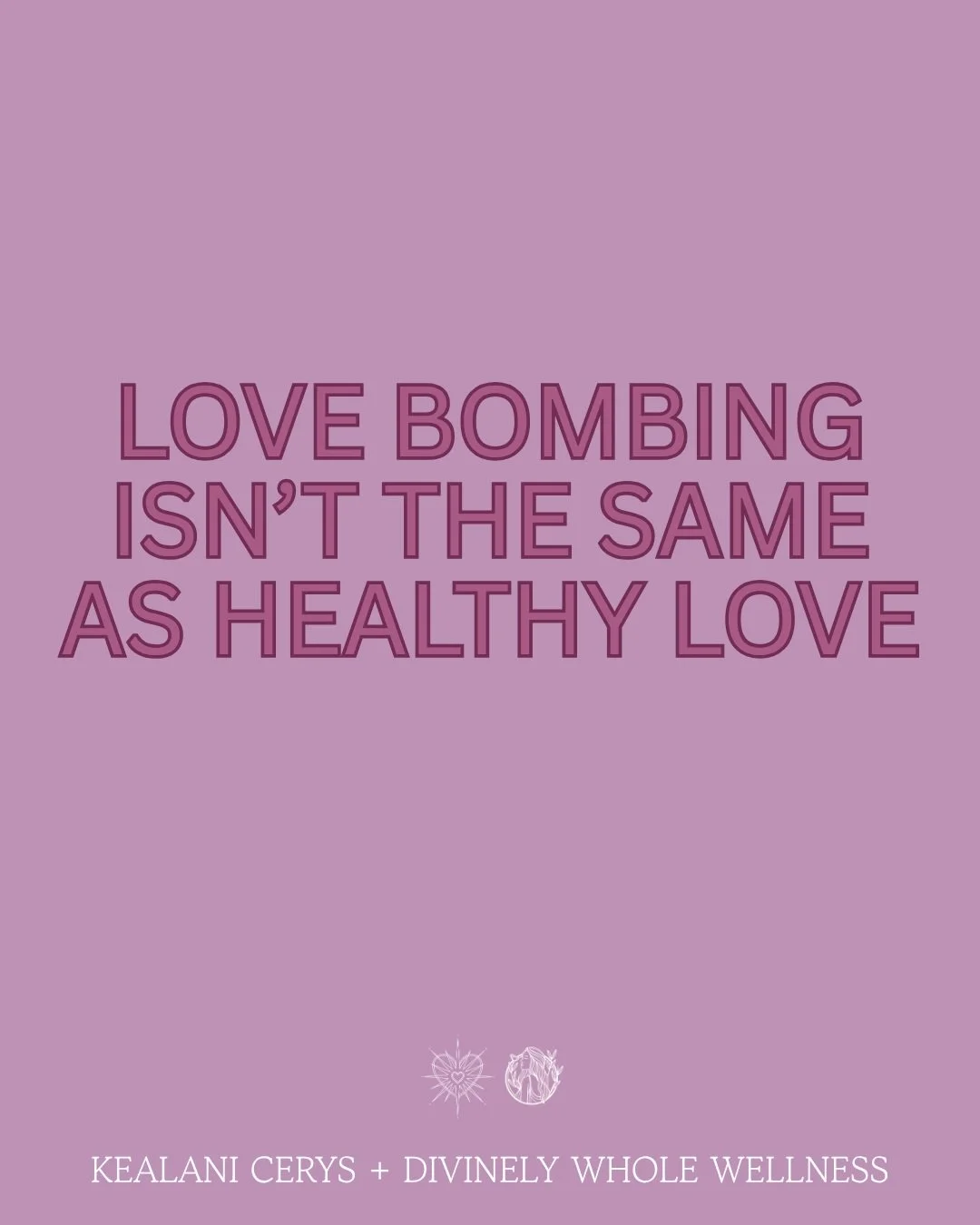 When you're getting back into the dating scene after a toxic relationship, love bombing can feel like everything you've been waiting for.

Constant attention.

Big declarations.

Intense chemistry.

Future plans very early.

Feeling like you've final