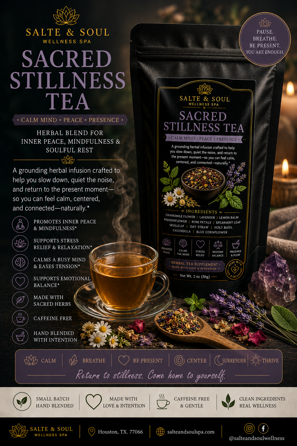 Sacred Stillness Tea