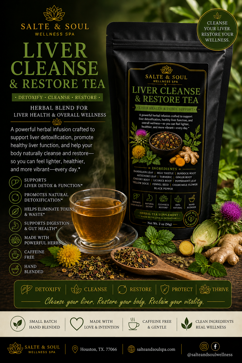 Liver Cleanse & Restore Tea