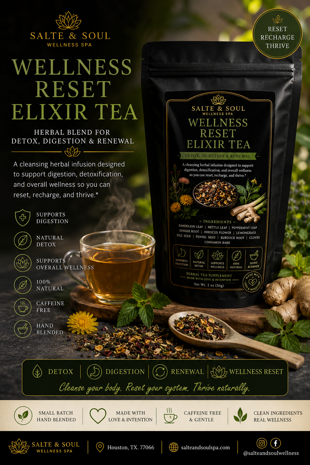 Wellness Reset Elixer Tea