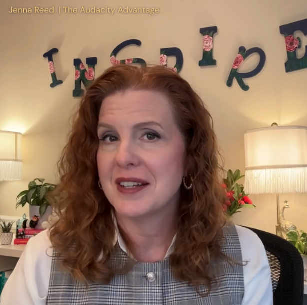 Jenna Reed, The Audacity Advantage