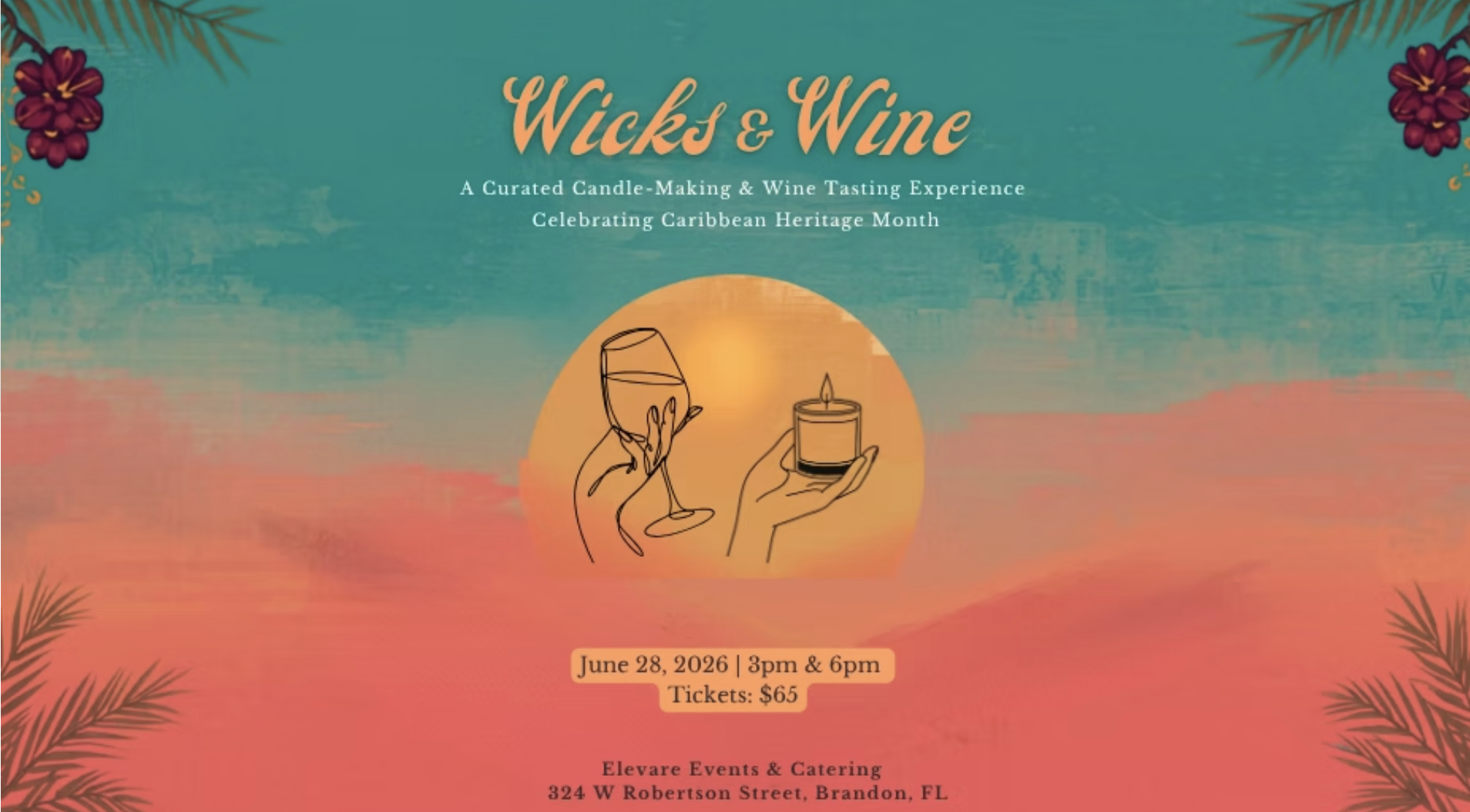 Wick &amp; Wine— Caribbean Heritage Edition