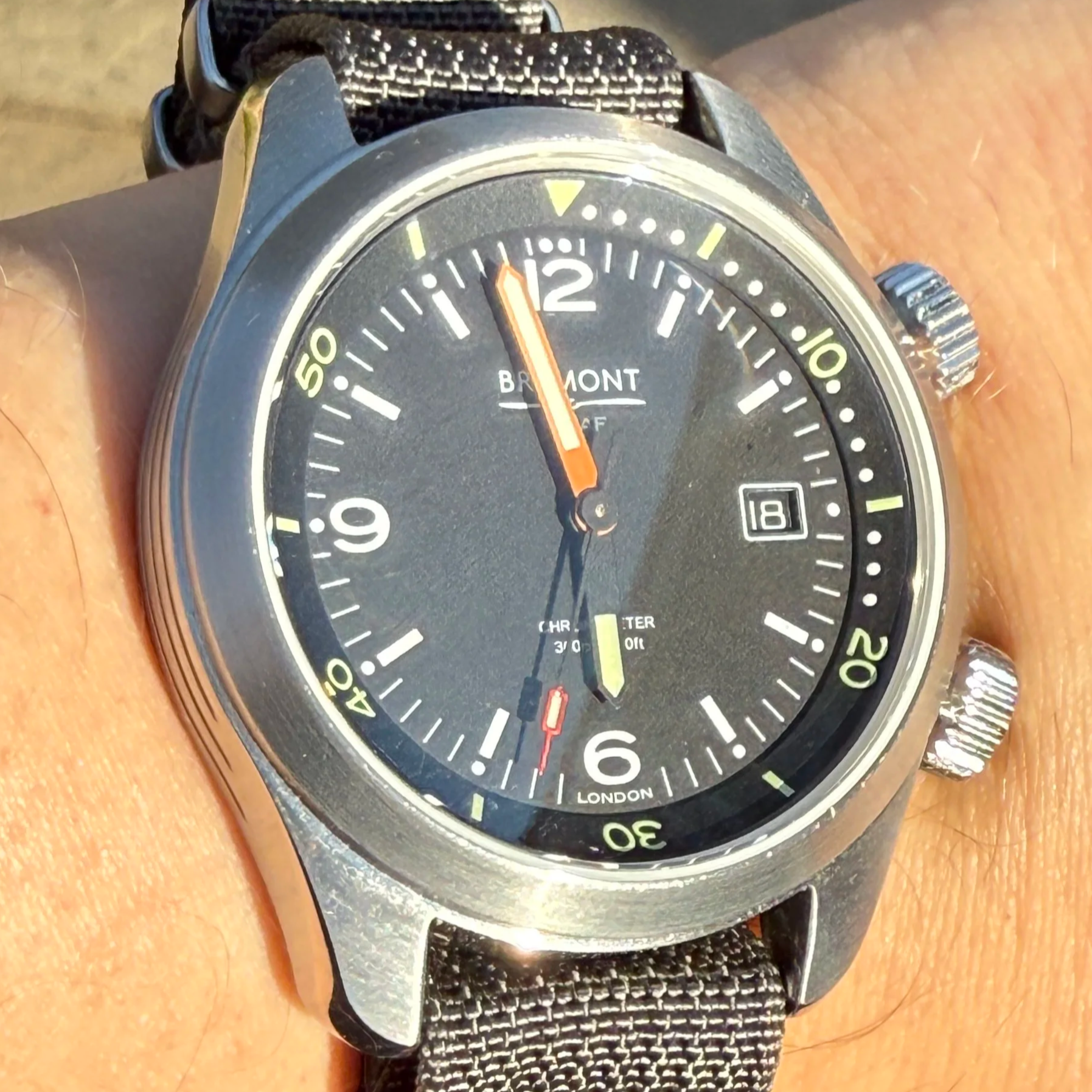Bremont Argonaut w Bark & Jack strap